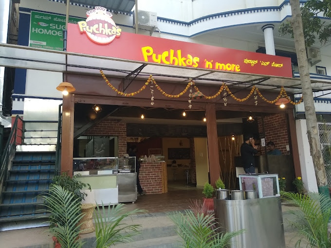 Food Street in Bangalore | Puchkas - Native Golgappas 